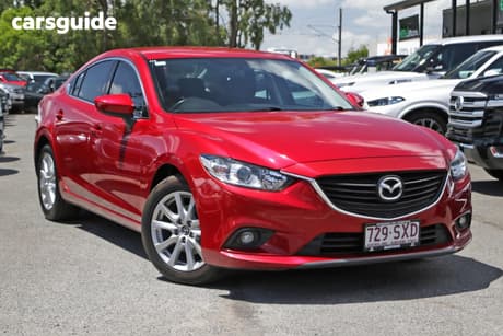 Red 2012 Mazda 6 Sedan Sport
