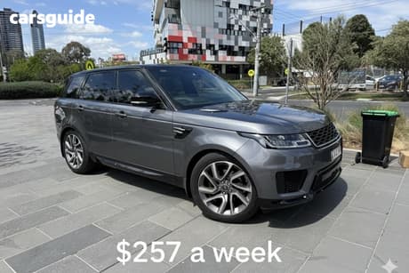 Grey 2018 Land Rover Range Rover Sport SUV SDV6 HSE 4X4