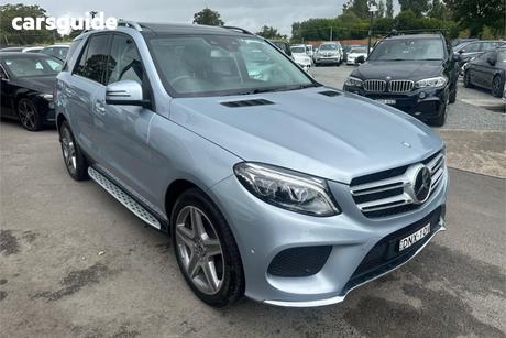Blue 2017 Mercedes-Benz GLE350 Wagon D 4Matic