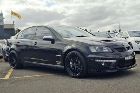 Black 2010 HSV Clubsport Sedan R8 R