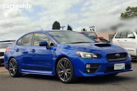 Blue 2015 Subaru WRX Sedan (Awd)