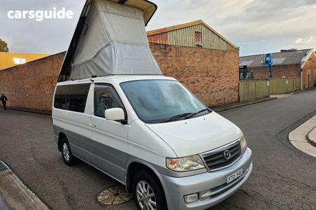 White 2000 Mazda F1000 Commercial 2.5 V6 PETROL, AUTO,  8 SEATER, POP TOP