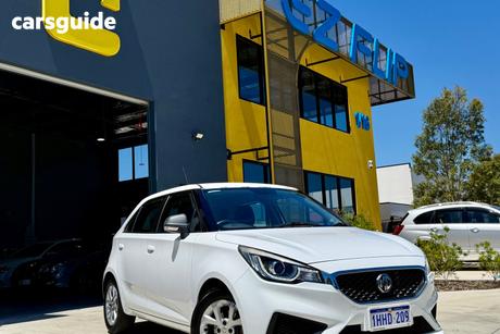 White 2021 MG MG3 Hatchback Core