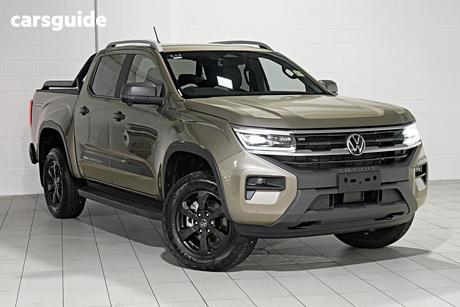 Beige 2025 Volkswagen Amarok Dual Cab Utility Panamericana Tdi600 4Motion