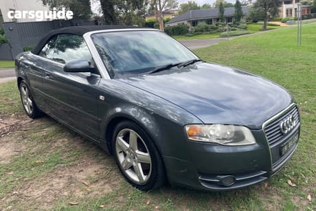 Grey 2008 Audi A4 Cabriolet 1.8T Cabriolet