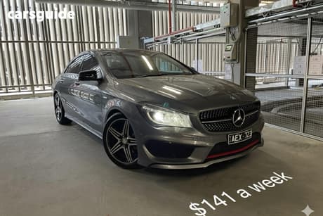 Grey 2015 Mercedes-Benz CLA250 Coupe Sport 4Matic