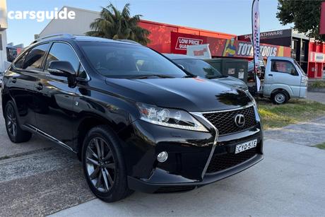 Black 2015 Lexus RX350 Wagon F Sport