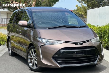 Brown 2016 Toyota Estima SUV ACR50 8 SEATER