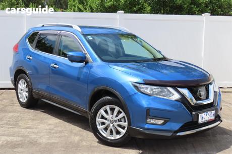 Blue 2018 Nissan X-Trail Wagon St-L (2Wd)