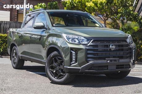 Green 2025 Kgm Musso Ute Tray ADVANCE 4X4