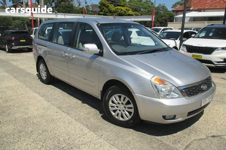 Silver 2012 Kia Grand Carnival Wagon S