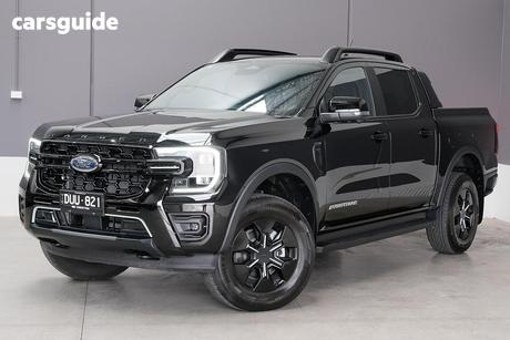Black 2025 Ford Ranger Double Cab Pick Up Phev Stormtrak (4X4)