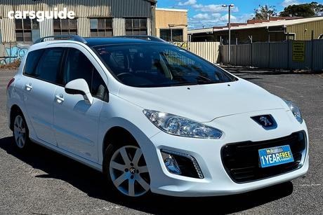 White 2012 Peugeot 308 Hatchback Active Turbo