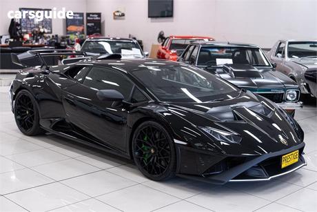 Black 2023 Lamborghini Huracan Coupe STO