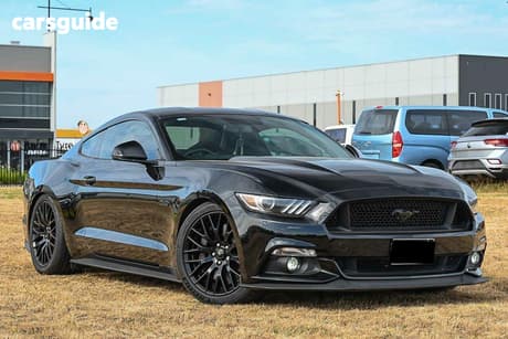 Black 2017 Ford Mustang Coupe Fastback Gt 5.0 V8