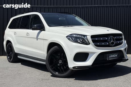 White 2017 Mercedes-Benz GLS350 Wagon D 4Matic