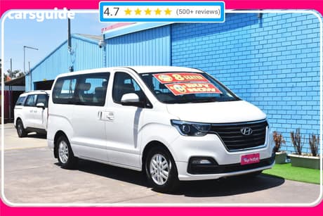 White 2018 Hyundai Imax Wagon Active