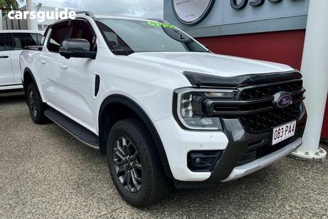 White 2023 Ford Ranger Double Cab Pick Up Wildtrak 3.0 (4X4)