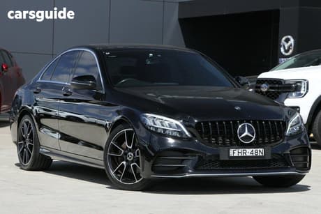 Black 2018 Mercedes-Benz C200 Sedan Eq (Hybrid)