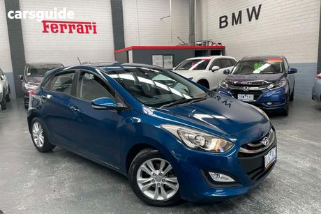 Blue 2015 Hyundai I30 Hatchback Se
