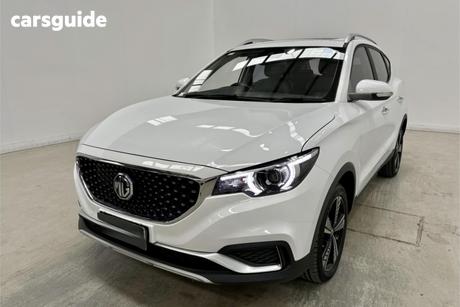 White 2021 MG ZS SUV EV