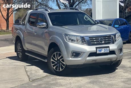Silver 2017 Nissan Navara Dual Cab Utility St-X (4X2)