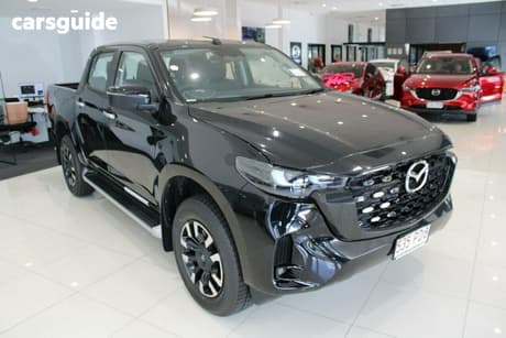 Black 2025 Mazda BT-50 Dual Cab Pick-up Xtr (4X4)