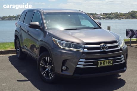 Grey 2017 Toyota Kluger Wagon Gx (4X2)