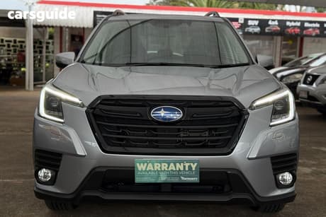 Silver 2023 Subaru Forester SUV 2.5L AWD