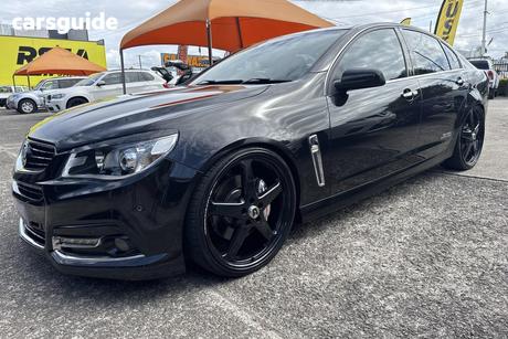 Black 2014 Holden Commodore Sedan Ss-V Redline
