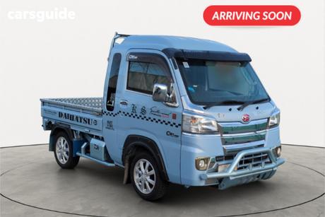 Blue 2016 Daihatsu Hijet Ute Tray JUMBO 4WD
