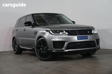 Silver 2021 Land Rover Range Rover Sport Wagon Di6 Se Mhev (221Kw)