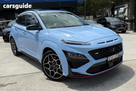 Blue 2022 Hyundai Kona Wagon N Premium