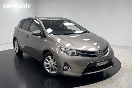 Brown 2014 Toyota Corolla Hatchback Ascent Sport