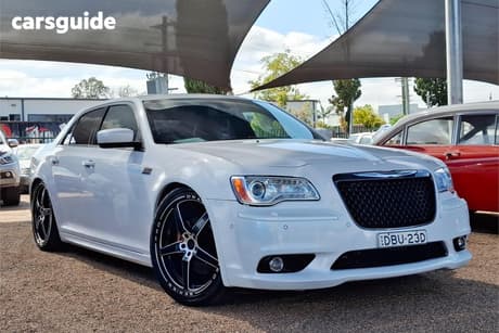 White 2012 Chrysler 300 Sedan Srt8