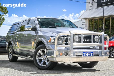 Silver 2020 RAM 1500 Crew Cab Utility Laramie (4X4) Fd3.9