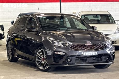 Grey 2019 Kia Cerato Hatchback Gt (Turbo)