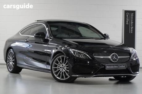 Black 2018 Mercedes-Benz C300 Coupe
