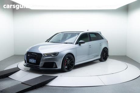 Silver 2015 Audi RS3 Hatchback Sportback Quattro