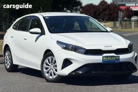 White 2021 Kia Cerato Hatchback S Safety Pack