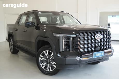 Black 2025 LDV Terron 9 Double Cab Pick Up Evolve