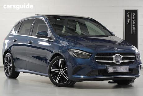 Blue 2019 Mercedes-Benz B180 Hatchback