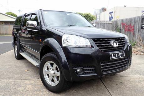 Black 2014 Great Wall V200 Dual Cab Utility (4X2)
