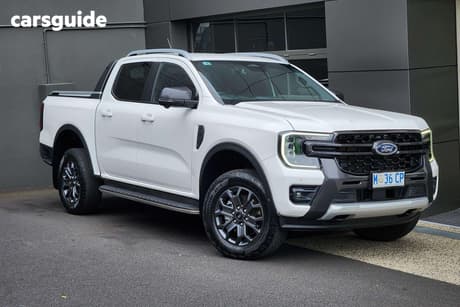 White 2024 Ford Ranger Double Cab Pick Up Wildtrak 2.0 (4X4)