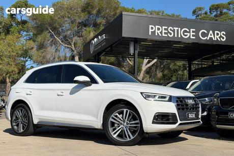 White 2018 Audi Q5 Wagon 3.0 Tdi Quattro Sport