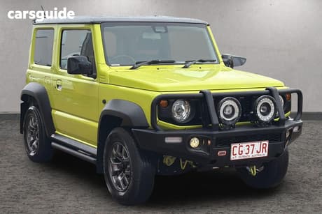 Yellow 2020 Suzuki Jimny Wagon