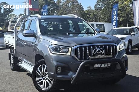 Grey 2020 LDV T60 Double Cab Utility Luxe (4X4)