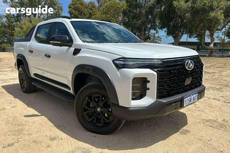 White 2024 LDV T60 Double Cab Utility Max Plus (4X4)