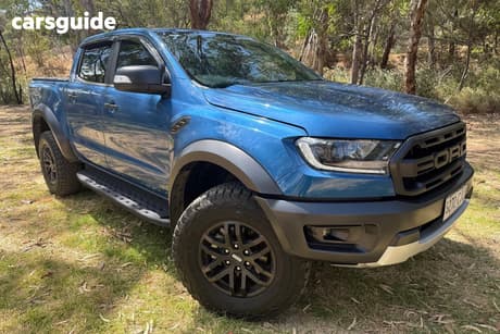 Blue 2021 Ford Ranger Double Cab Pick Up Raptor 2.0 (4X4)