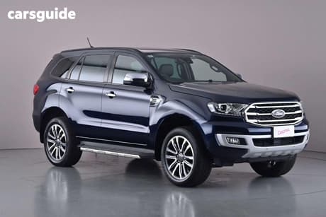 Blue 2020 Ford Everest Wagon Titanium (4Wd)